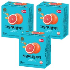 우리차 자몽허니 블랙티, 1g, 40개입, 3개