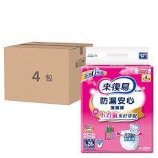Lifree 來復易 防漏安心復健褲, L, 28片, 4包