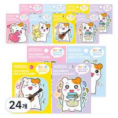 아이비스 에비츄 홀로그램 스티커 EB11207, 랜덤 발송, 24개