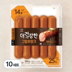 더건강한 그릴후랑크, 300g, 10개입