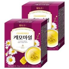 담터 캐모마일 삼각티백, 1g, 10개입, 2개 1g, 20개