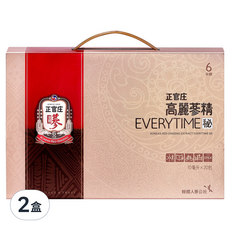 正官庄 EVERYTIME秘 20包, 200ml, 2盒