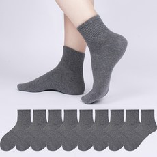 두발로 여성용 퀄리티밴딩중목 양말 10켤레