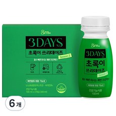 grn쓰리데이즈리데이즈 GRN 초록이 쓰리데이즈 다이어트 시즌2 6개 100ml