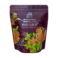 AWAStea 阿華師 桂花烏龍茶, 桂花與烏龍茶混合, 三角立體茶包, 4g, 20包, 1袋