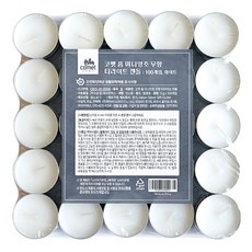 comet Home迷你茶燈燭 白色, 無香味, 65g, 100個