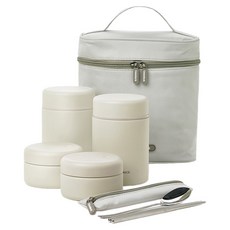 Glasslock 普通保溫便當套裝 1300mL, 1組, 淺褐色