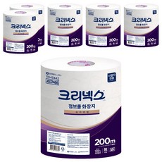Kleenex 舒潔 2層大捲衛生紙優質250m, 200m, 3捲, 6個