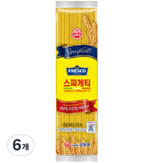 오뚜기 프레스코 스파게티, 300g, 6개