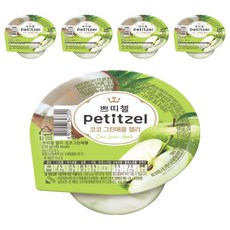 CJ petitzel 果凍 椰子青蘋果口味, 5個, 210g