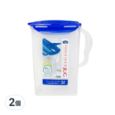 LocknLock 樂扣樂扣 PP多功能水壺, 混色, 3L, 2個