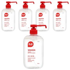 비앤비 액상형 젖병세정제, 600ml, 5개