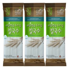 오월햇살 우리밀 칼국수, 3개, 400g