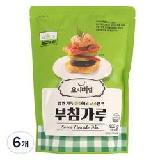 칠갑농산 부침가루, 6개, 500g