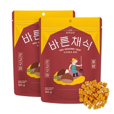 반려소반 바른채식 강아지 간식 노즈워크 트릿 150g, 군고구마 + 알밤 혼합맛, 2개