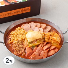 곰곰 옛날식 부대찌개, 878g, 제주