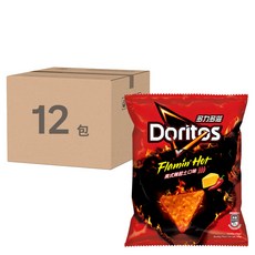 Doritos 多力多滋 玉米片 美式辣起士, 68g, 12包