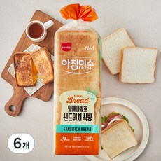 삼립 밀배아발효 샌드위치 식빵, 790g, 6개