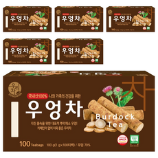 우리차 우엉차, 1g, 100개입, 6개