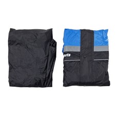 Moto cap 鈦鴻 M203 勁裝版運動風雨衣, 藍色