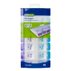 EZY DOSE 7天早晚按壓式藥盒, 1組