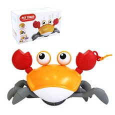 Toy Plus My Friend Blue Crab，發條玩具, 橙色 (PX889B)