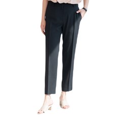 CARET 女款夏季七分褲，腰圍75公分適用，黑色中號, 中號, 黑色