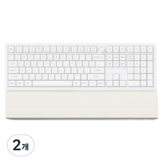 키크론 실리콘 팜레스트 K10Pro / K10Max / Q6 / Q6Pro / Q6Max / V6 / V6Max PR80, 2개, WHITE