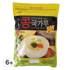 청솔 콩국가루, 850g, 6개