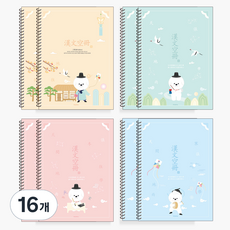 PENPIA 2000 Spring 10格漢文筆記本, 隨機出貨, 16個