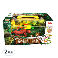 씽크 파충류대탐험 피규어세트, 2세트