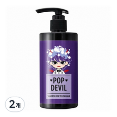 모에타 팝 데빌 보색 샴푸, 300ml, 2개