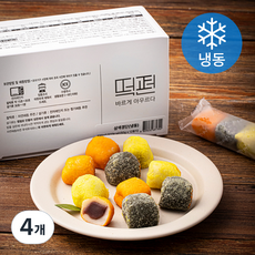 떡편 삼색 경단 12개입 (냉동), 600g, 4개