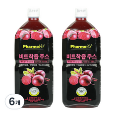파모빗 레드비트 착즙 주스, 1000ml, 6개 1000ml, 6개
