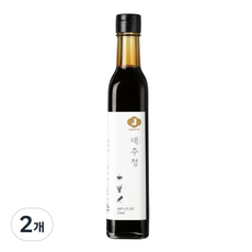 쥬쥬베베 건강한 100살 대추청, 250ml, 2개