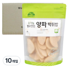 오가닉스토리 유기농 쌀로 만든 양파 유아 떡튀밥 30g, 10개