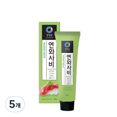 청정원 연와사비, 95g, 5개