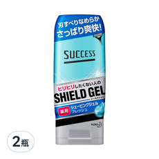 Kao 花王 SUCCESS 男士清爽薄荷刮鬍凝膠, 180g, 2瓶
