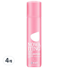 퓨어베스 노웨이팅 드라이 샴푸 스위트 200ml, 4개