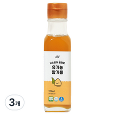 Jam Muk 冷壓全芝麻油, 芝麻, 3個, 119ml