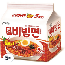 팔도 비빔면 매운맛, 25개