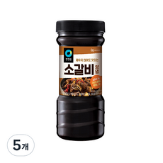 청정원 소갈비 양념장, 840g, 5개