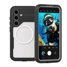 iamdue 防水手機殼, 1個, 單色(Galaxy S24 Plus適用)
