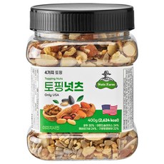 넛츠팜 토핑넛츠 믹스넛, 400g, 1개 - 토핑