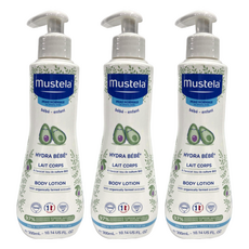 mustela 慕之恬廊 慕之幼 爽身潤膚乳, 300ml, 3瓶