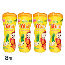 프로엠 유아용 코코몽 유기농 까까 해달별 스낵, 40g, 8개, 곡물
