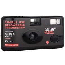 로모그래피 심플유즈 다회용 카메라, ISO400(블랙앤화이트), 1개