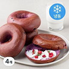 삼립 블루베리 베이글 5개입 (냉동), 4개, 500g