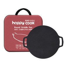 Happy Cook IH 大理石不沾烤盤 38cm 附提袋, 1個
