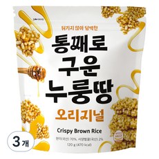 태광선식 일일곡식 누룽땅 오리지널, 120g, 3개